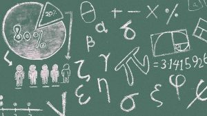 math chalkboard school