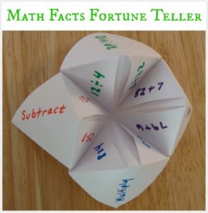 teaching ESL kids math origami