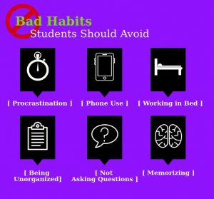 6 Bad Habits Students Should Avoid